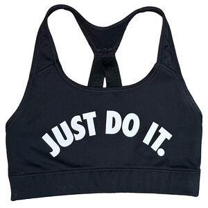 Nike Black Dri-FIT Racer Back Sports Bra X-Small